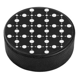 Disco De Hockey Lunares Blancos, Patrón de Lunares, Lunares, Punti