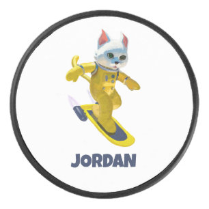 Disco De Hockey Magnate de skateboard volador personalizado