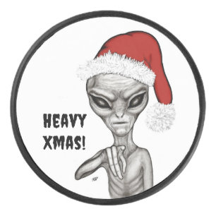 Disco De Hockey ¡Mala fortuna, pesadas navidades!