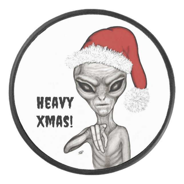 Disco De Hockey ¡Mala fortuna, pesadas navidades! (Anverso)