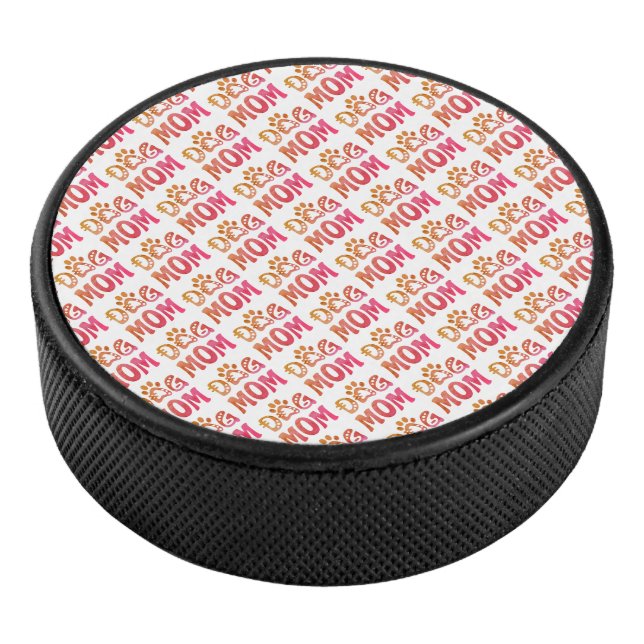 Disco De Hockey Mamá Perro (3/4)