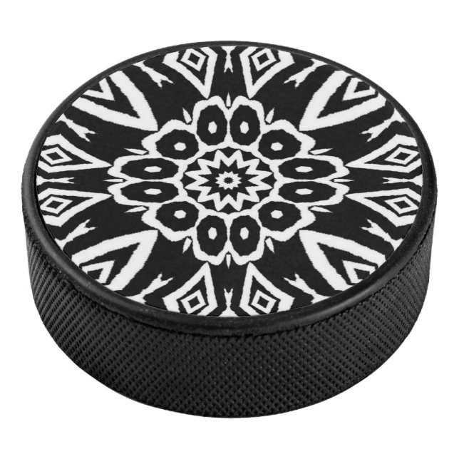 Disco De Hockey Mandala de Medianoche (3/4)