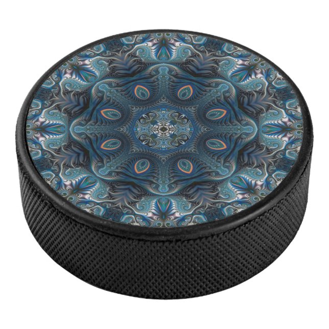 Disco De Hockey Mandala espacial misteriosa (3/4)