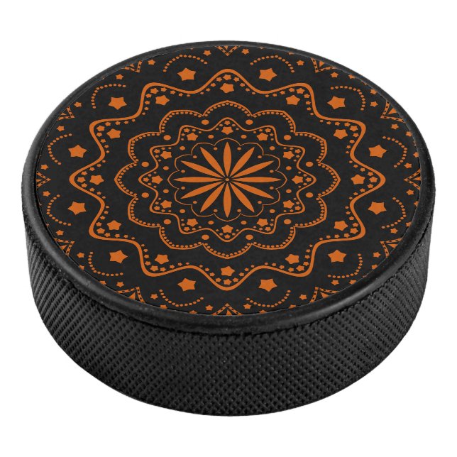 Disco De Hockey Mandala Puck (3/4)