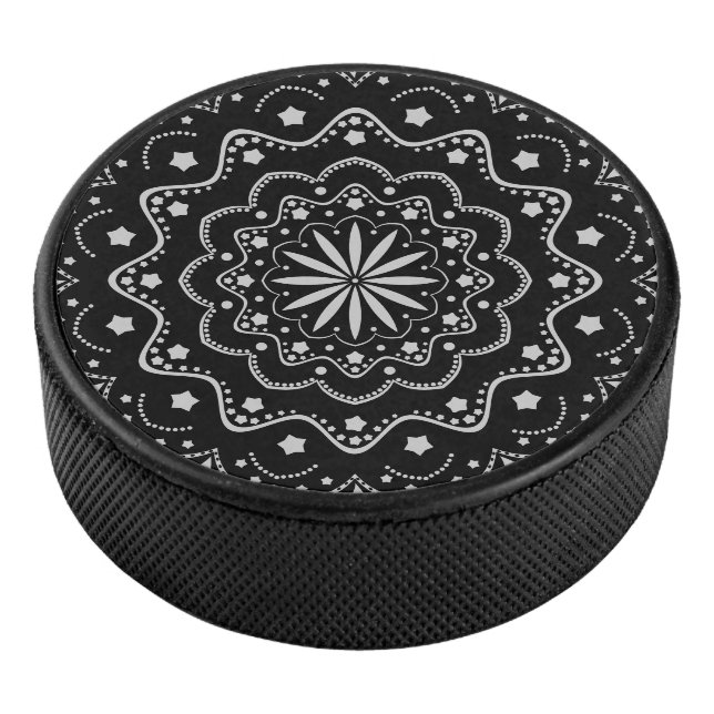 Disco De Hockey Mandala Puck (3/4)