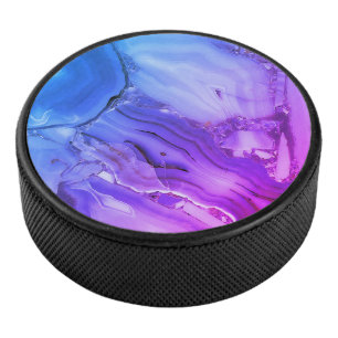 Disco De Hockey Mármol púrpura exótico
