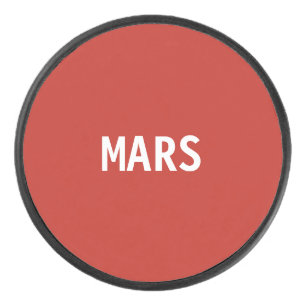 Disco De Hockey Mars Hockey Puck