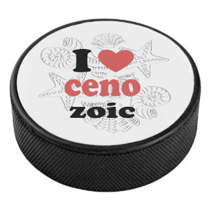 Disco De Hockey Me encanta la cita graciosa del Cenozoico para los