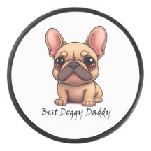 Mejor Papá Perrito Bulldog Francés Mascota Perro A