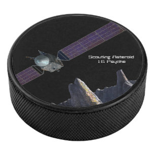 Disco De Hockey Misión de Escultismo al Asteroide 16 Psique