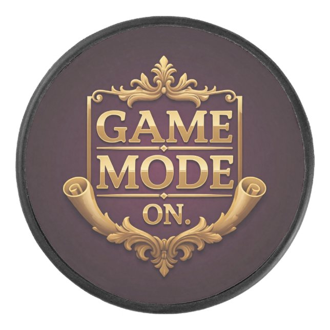 Disco De Hockey Modo de juego activado (Anverso)