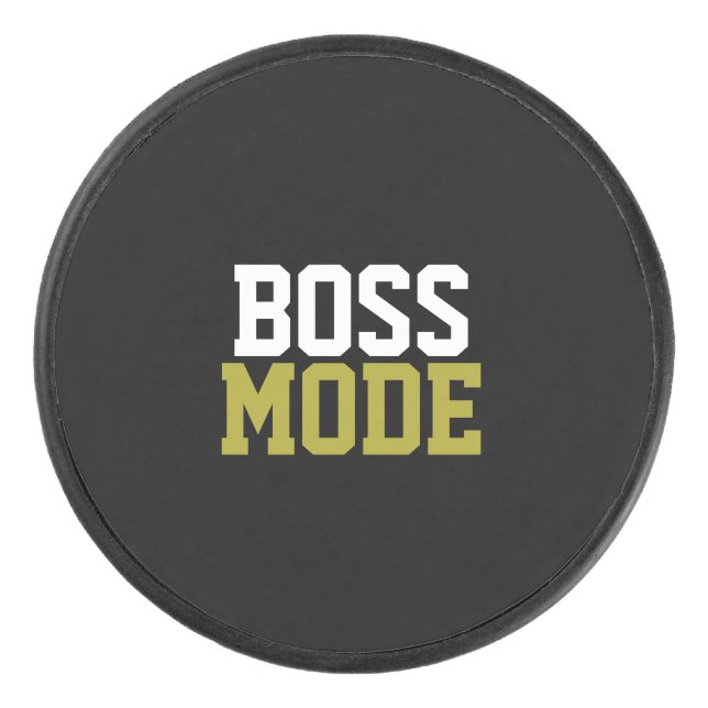 Disco de Hockey MODO JEFE (Anverso)