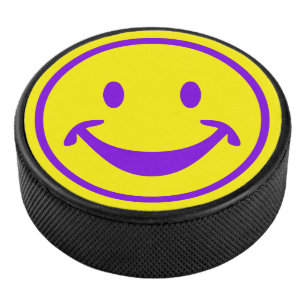Disco De Hockey Morado gracioso + tu trasero. e ideas