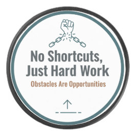 Disco De Hockey Motivational Hard Work Quote Design – No Shortcuts
