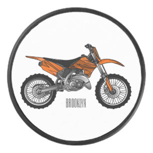 Disco De Hockey Motocicleta sucia fuera de carretera / motocross p