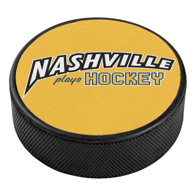 Disco De Hockey Nashville juega a la pista de hockey (3/4)