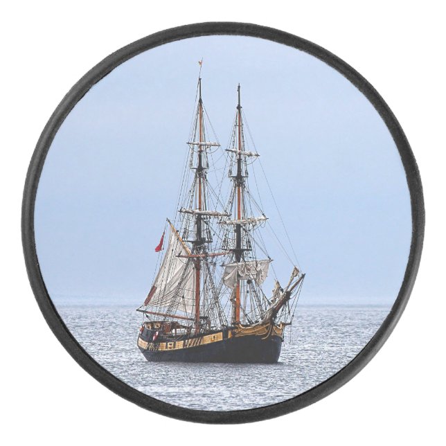 Disco De Hockey Nautical Fishing Boys Blue Skies (Anverso)