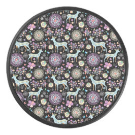 Disco De Hockey Navidades de Reindeer Paterna