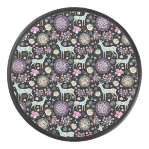 Disco De Hockey Navidades de Reindeer Paterna