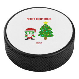 Disco De Hockey Navidades FrankenCheese Hockey Puck