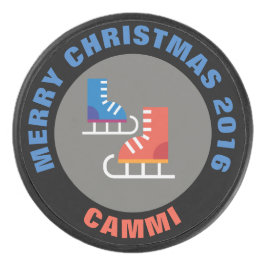 Disco De Hockey Navidades Patinaje de hockey sobre hielo