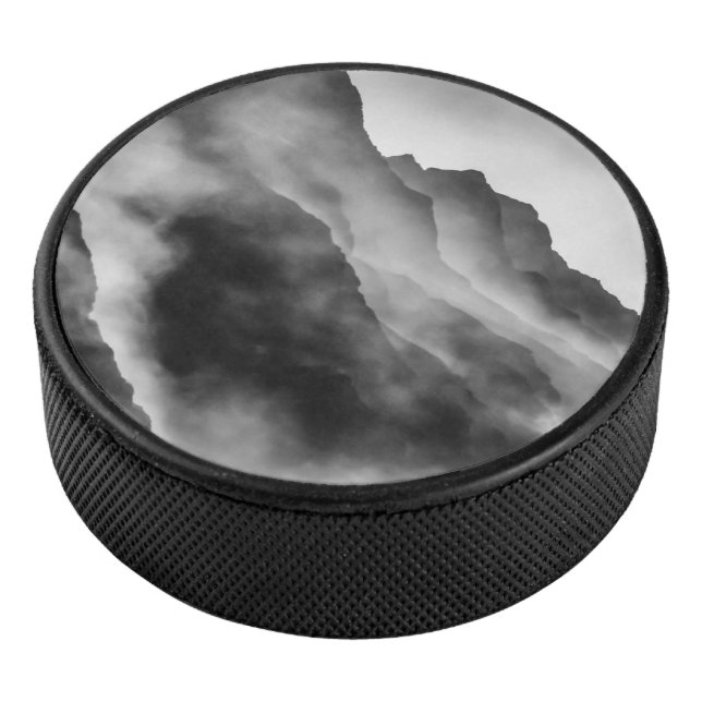 Disco De Hockey Niebla sobre las rocas (3/4)