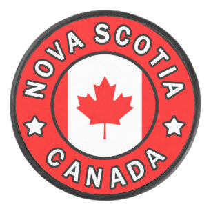 Disco De Hockey Nueva Escocia Canadá
