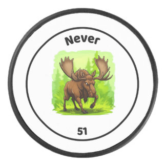 Disco De Hockey Nunca 51 Puck de hockey