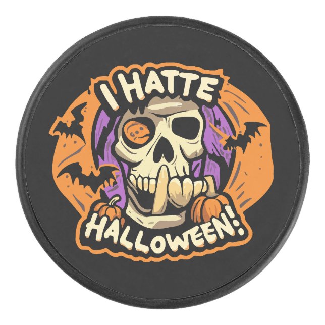 Disco De Hockey odio Halloween (Anverso)