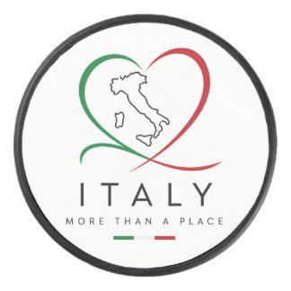 Disco de Hockey Oficial Personalizado Italia