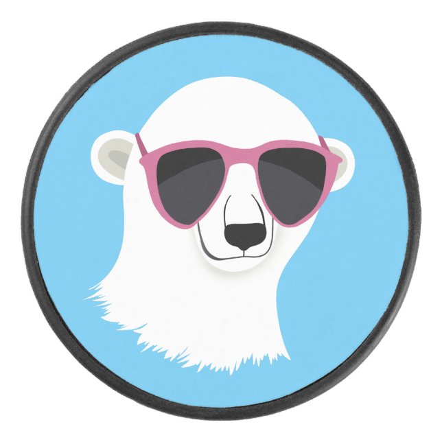 Disco De Hockey Oso Polar Guay (Anverso)