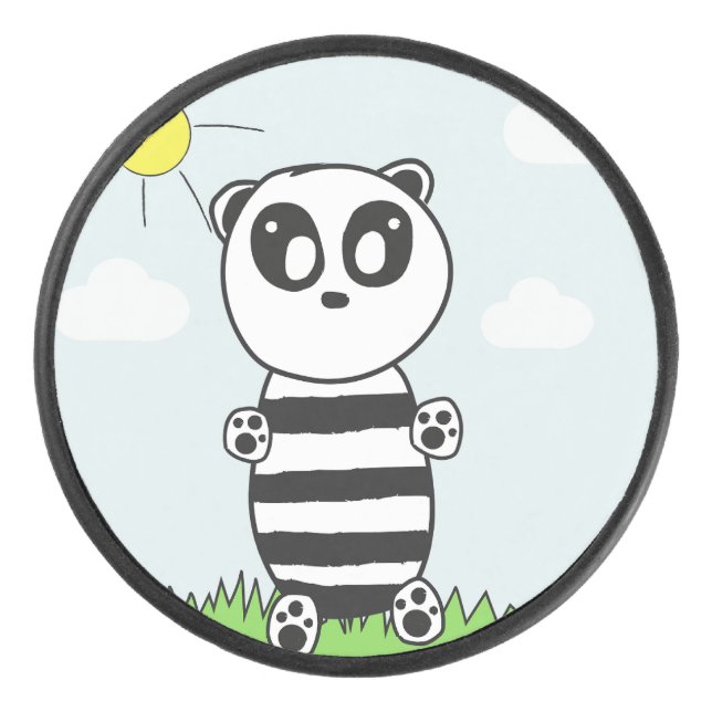Disco De Hockey Panda Kids (Anverso)