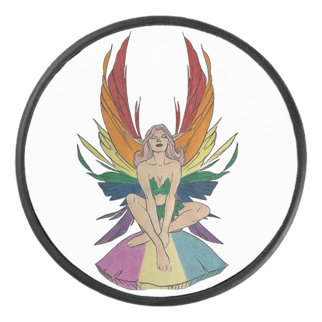 Disco De Hockey Pansexual Faerie (Anverso)