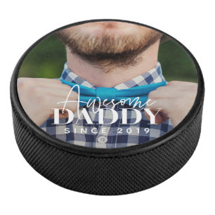 Disco De Hockey Papi asombroso desde 20XX Sencilla Foto Elegante