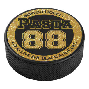 Disco De Hockey Pasta de hockey 88 de Boston