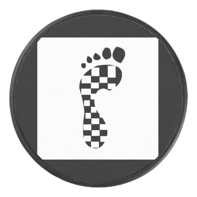 Disco De Hockey Pato de hockey sobre pies (Anverso)