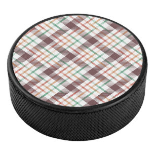 Disco De Hockey Patrón de Cuadro Clásico