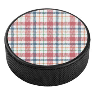 Disco De Hockey Patrón de Cuadro Clásico