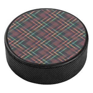 Disco De Hockey Patrón de Cuadro Clásico