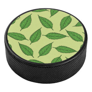 Disco De Hockey Patrón de hojas, patrón de hojas, hojas de primave