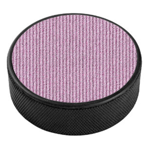 Disco De Hockey Patrón de raya de pana rosa casual