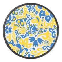 Patrón folclórico con los colores de la bandera uc