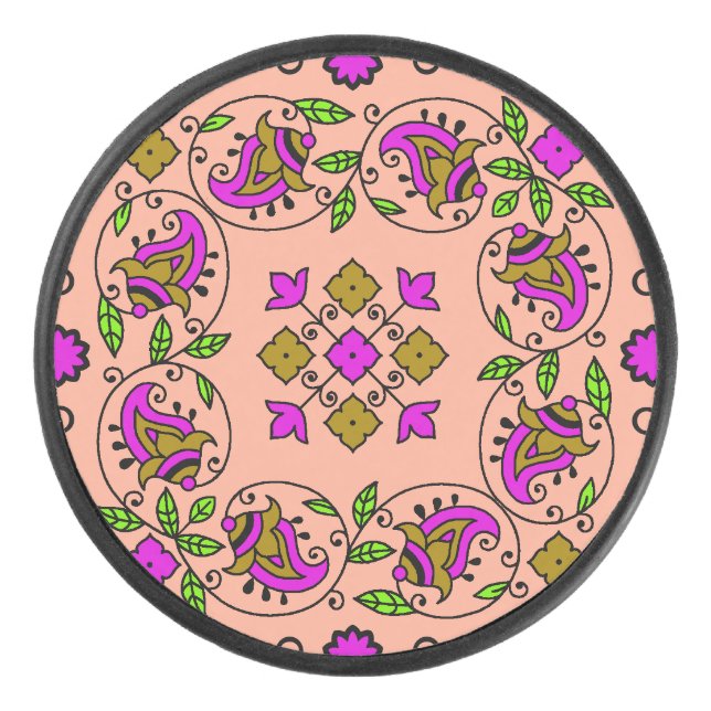 Disco De Hockey patrón vintage definitivo (Anverso)