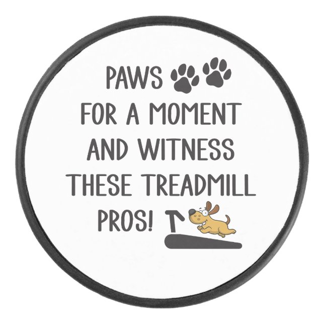 Disco De Hockey Paws & Witness this Treadmill Pros (Anverso)