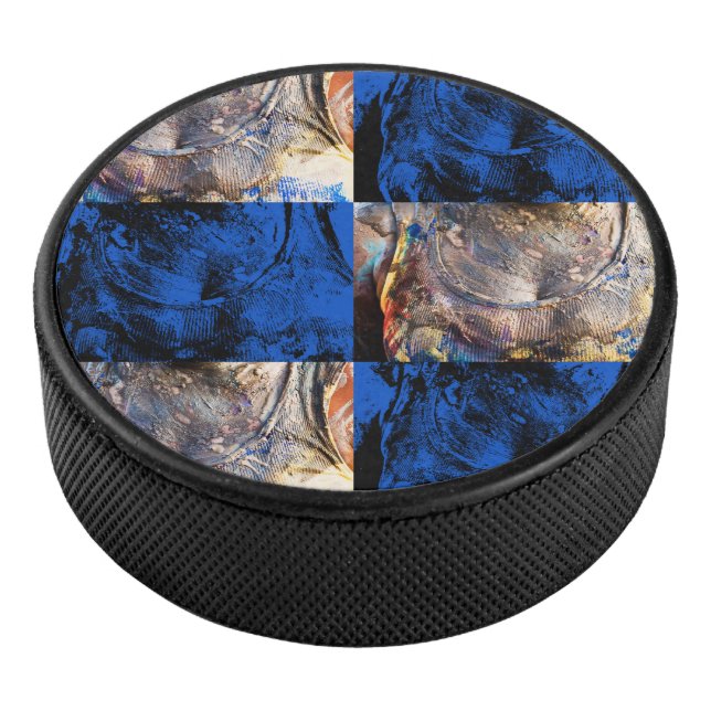 Disco De Hockey pecho de carnaval (3/4)