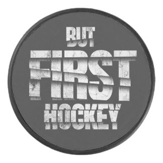 Disco De Hockey Pero Primero Hockey – Diseño de Cita Divertida par