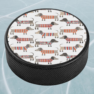 Disco De Hockey Perro Dachshund Sausage