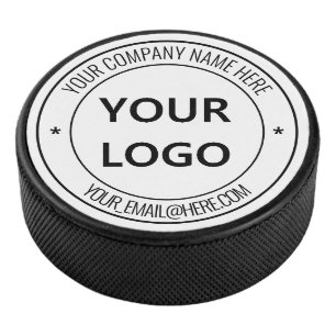 Disco De Hockey Personalización de la marca promocional del logot