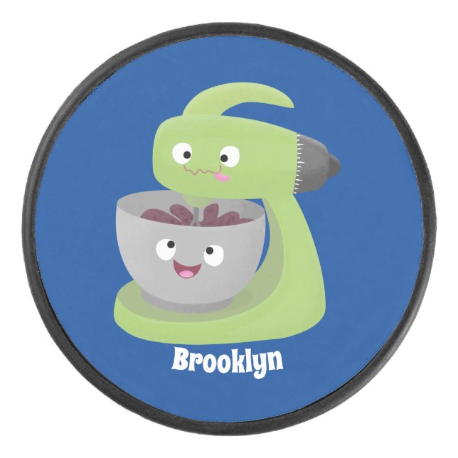 Disco De Hockey Personalizado de utensilios de cocina para mezclad (Anverso)