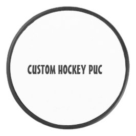 DISCO DE HOCKEY PERSONALIZADO HOCKEY PUCK CREA TU PROPIO DISEÑO